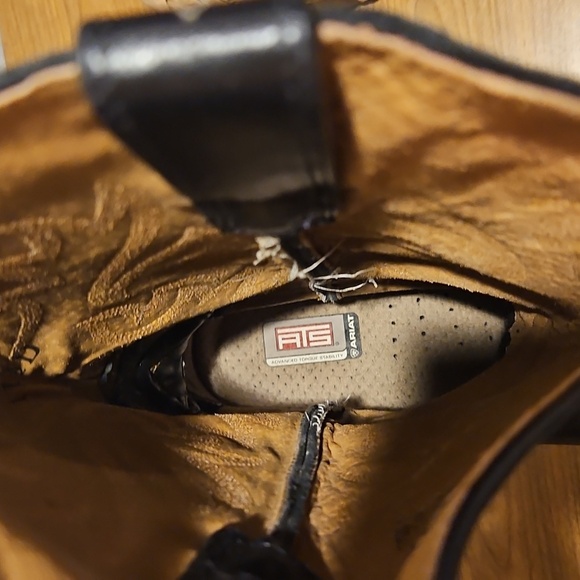 Ariat Men's Legend Western Performance Boots - Square Sz. 11.5 Custom Branded - Picture 9 of 15